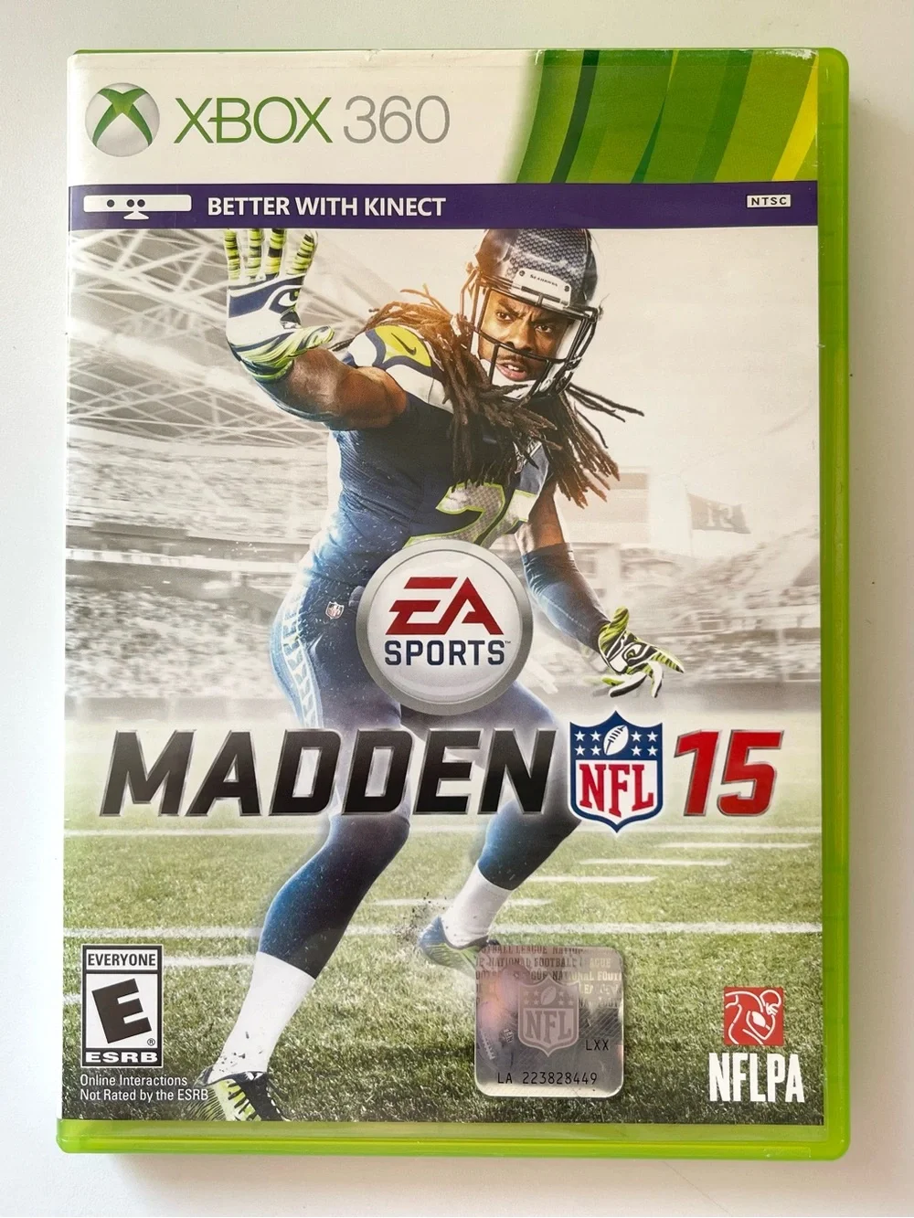 Xbox Football & Basketball Game Lot - Madde 15 17 21 & NBA Live 18 - 4 Games